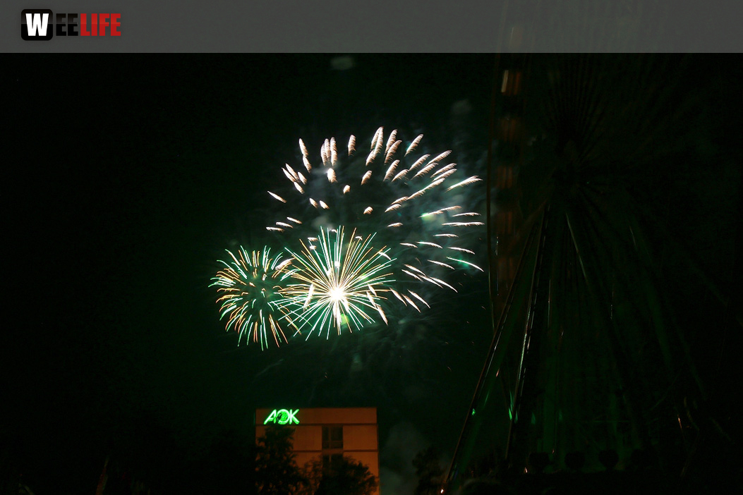 Abschlussfeuerwerk Hofer Volksfest 2018