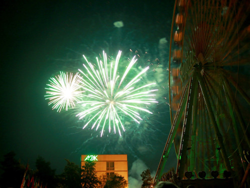 Abschlussfeuerwerk Hofer Volksfest 2018 – Foto 98