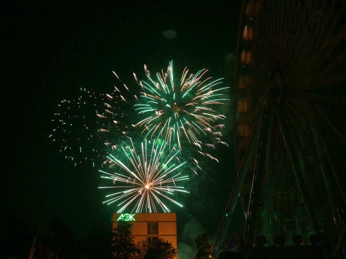 Abschlussfeuerwerk Hofer Volksfest 2018 – Foto 99