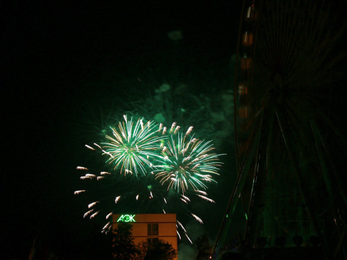 Abschlussfeuerwerk Hofer Volksfest 2018 – Foto 100