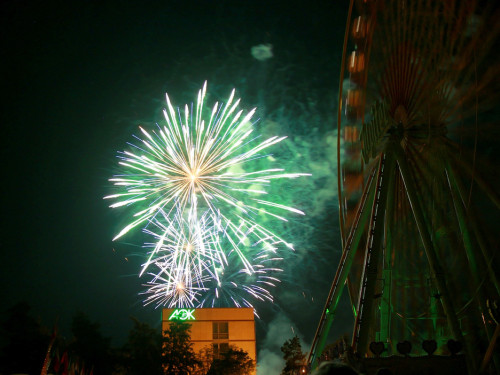 Abschlussfeuerwerk Hofer Volksfest 2018 – Foto 101