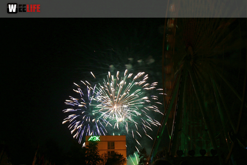 Abschlussfeuerwerk Hofer Volksfest 2018