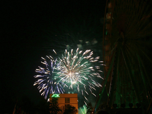 Abschlussfeuerwerk Hofer Volksfest 2018 – Foto 107