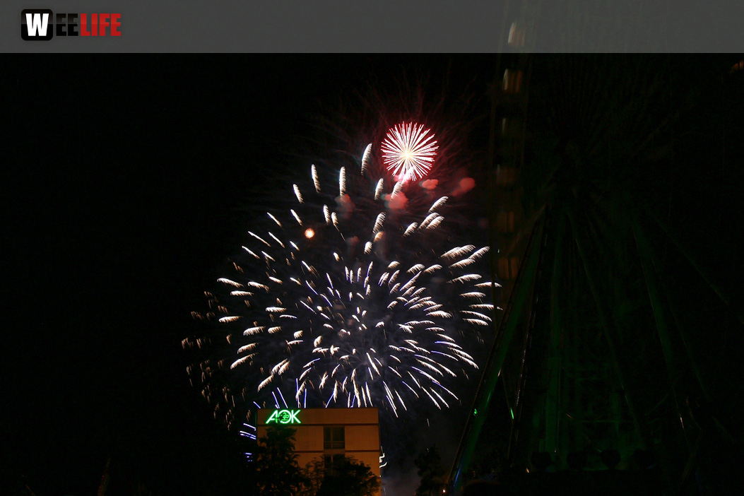 Abschlussfeuerwerk Hofer Volksfest 2018
