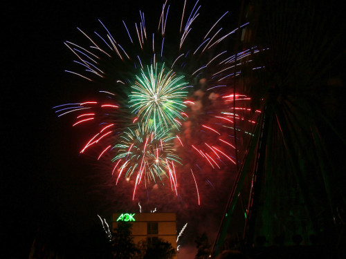 Abschlussfeuerwerk Hofer Volksfest 2018 – Foto 110