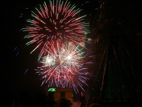 Abschlussfeuerwerk Hofer Volksfest 2018 – Foto 111