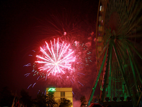 Abschlussfeuerwerk Hofer Volksfest 2018 – Foto 114