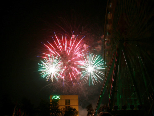Abschlussfeuerwerk Hofer Volksfest 2018 – Foto 115