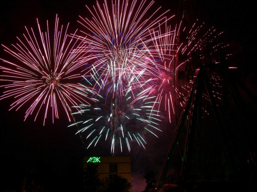 Abschlussfeuerwerk Hofer Volksfest 2018 – Foto 117