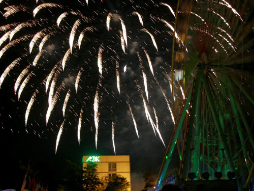 Abschlussfeuerwerk Hofer Volksfest 2018 – Foto 119