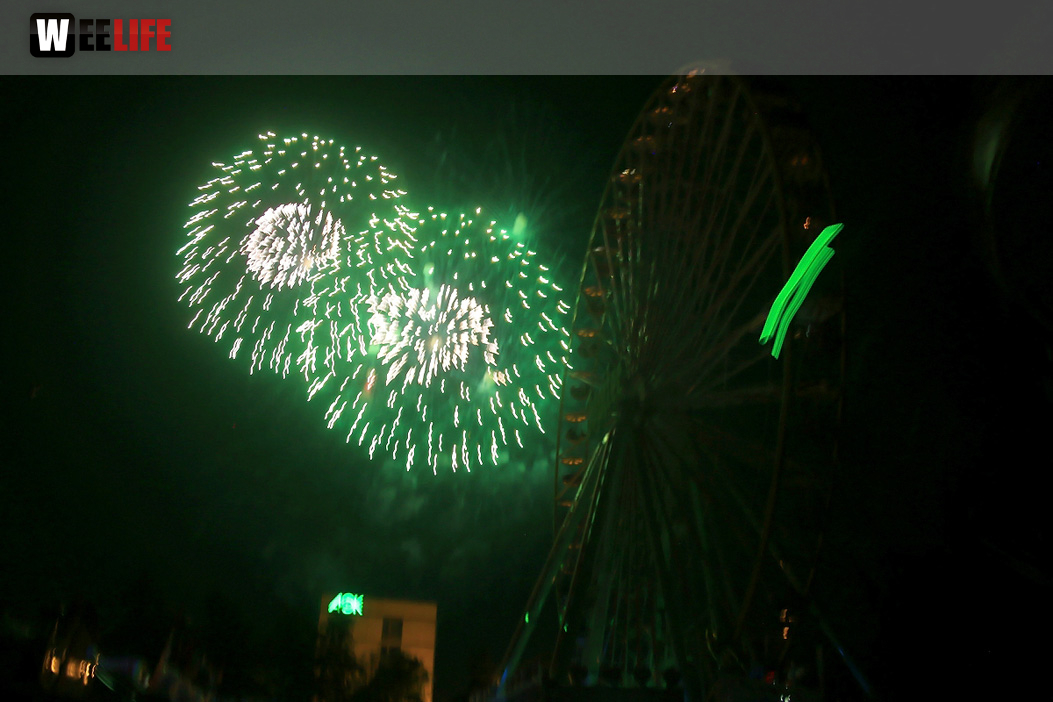 Abschlussfeuerwerk Hofer Volksfest 2018