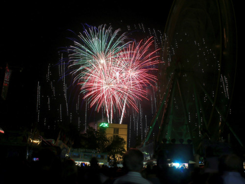Abschlussfeuerwerk Hofer Volksfest 2018 – Foto 125