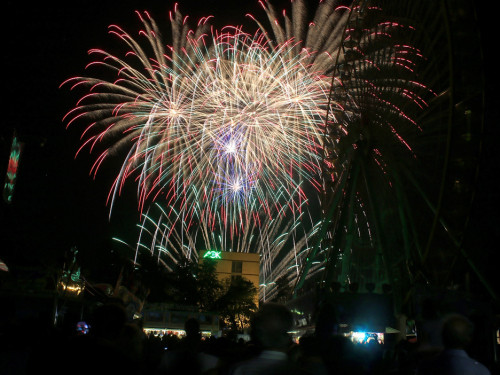 Abschlussfeuerwerk Hofer Volksfest 2018 – Foto 131