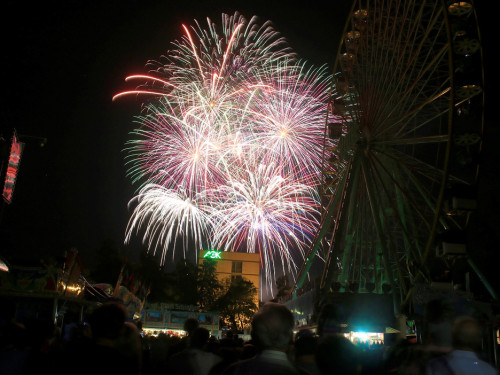 Abschlussfeuerwerk Hofer Volksfest 2018 – Foto 134