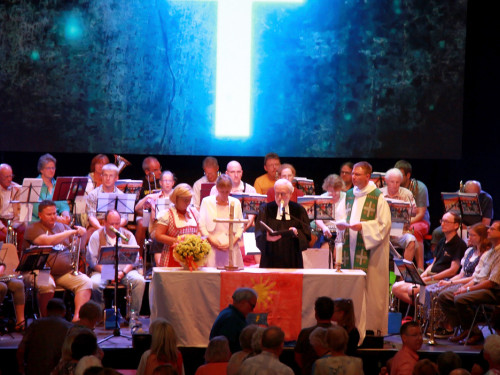 Ökumenischer Gottesdienst Tag 10 Hofer Volksfest 2018 – Foto 27