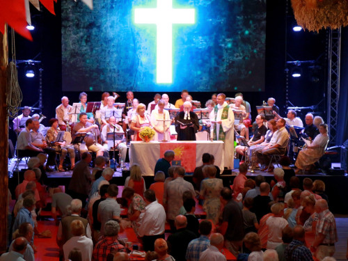 Ökumenischer Gottesdienst Tag 10 Hofer Volksfest 2018 – Foto 29