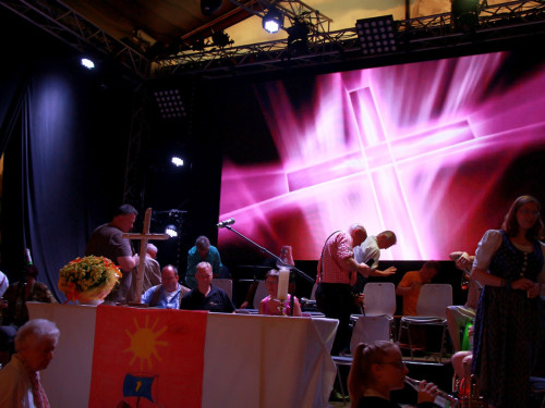 Ökumenischer Gottesdienst Tag 10 Hofer Volksfest 2018 – Foto 54