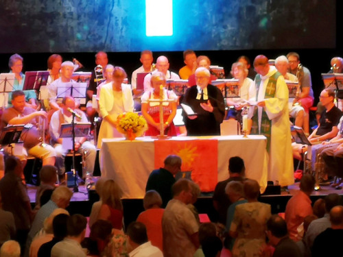 Ökumenischer Gottesdienst Tag 10 Hofer Volksfest 2018 – Foto 59