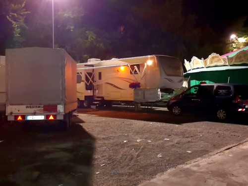 Volksfes Abbau Nachts 6.8.18 – Foto 11