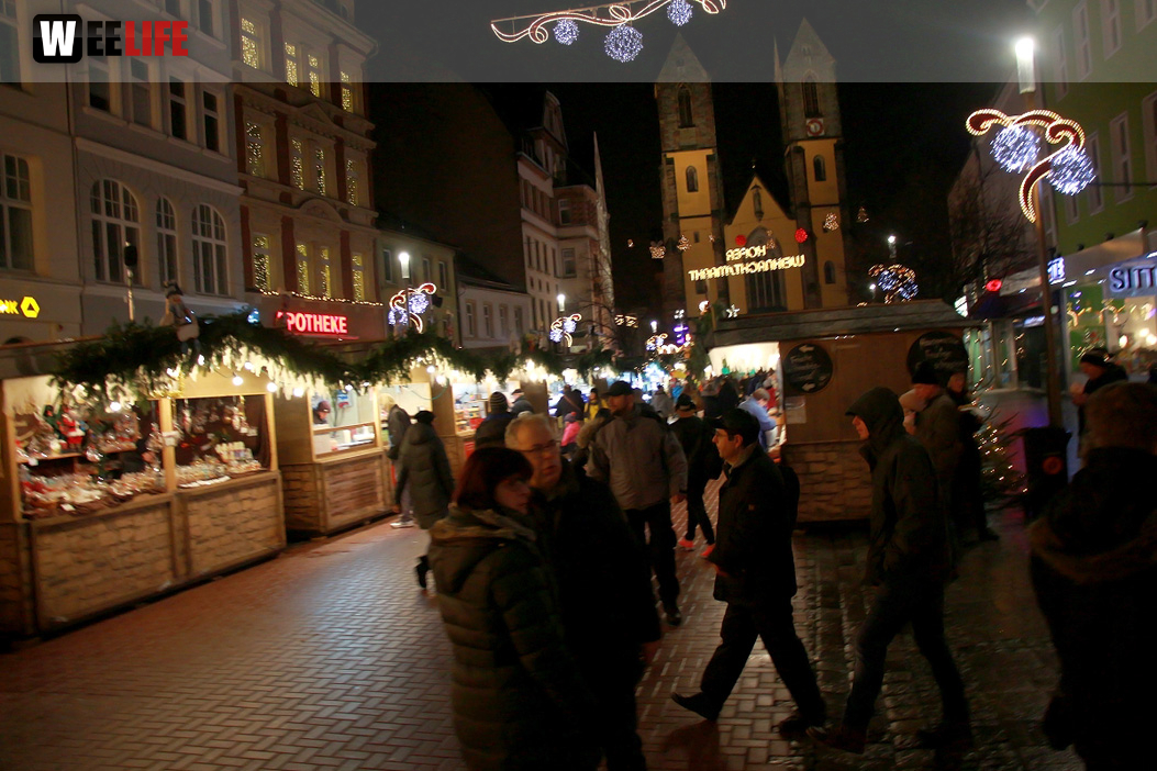 Feuerspucker Chariash Weihnachtsmarkt Hof 2.12.2018