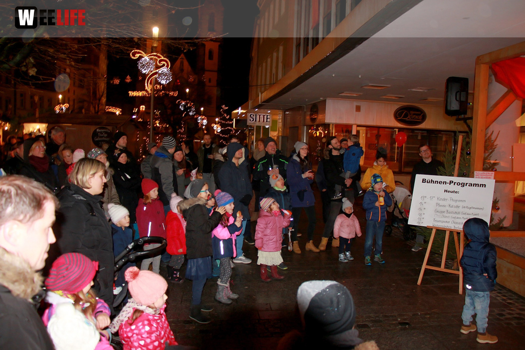 Feuerspucker Chariash Weihnachtsmarkt Hof 2.12.2018