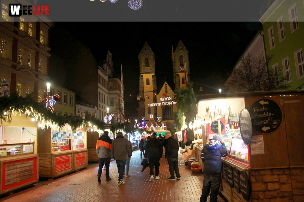 Feuerspucker Chariash Weihnachtsmarkt Hof 2.12.2018
