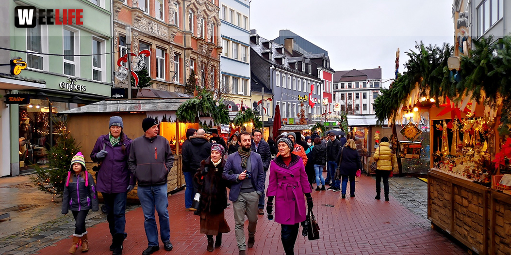 Rentiere  Hofer Weihnachtsmarkt 2018