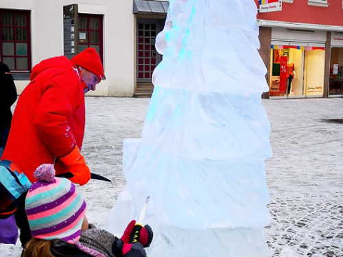 Eisschnitzer  Hofer Weihnachtsmarkt 2018 16.12.2018 – Foto 12