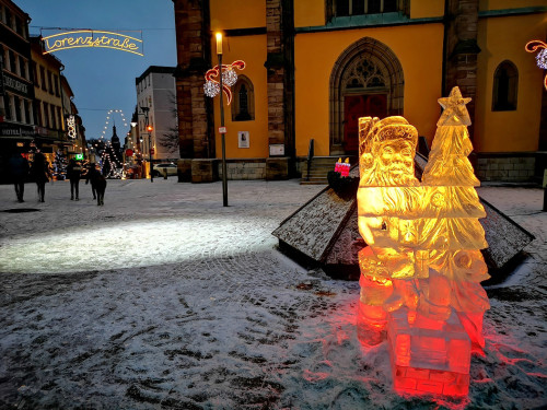 Eisschnitzer  Hofer Weihnachtsmarkt 2018 16.12.2018 – Foto 30