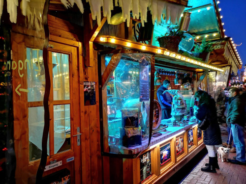 Eisschnitzer  Hofer Weihnachtsmarkt 2018 16.12.2018 – Foto 33