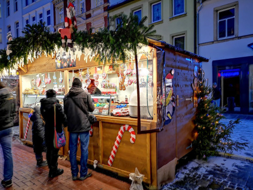 Eisschnitzer  Hofer Weihnachtsmarkt 2018 16.12.2018 – Foto 35