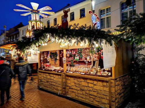 Eisschnitzer  Hofer Weihnachtsmarkt 2018 16.12.2018 – Foto 38