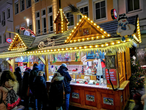 Eisschnitzer  Hofer Weihnachtsmarkt 2018 16.12.2018 – Foto 44
