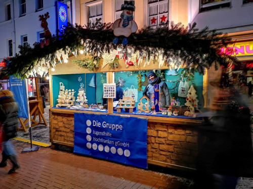 Eisschnitzer  Hofer Weihnachtsmarkt 2018 16.12.2018 – Foto 49