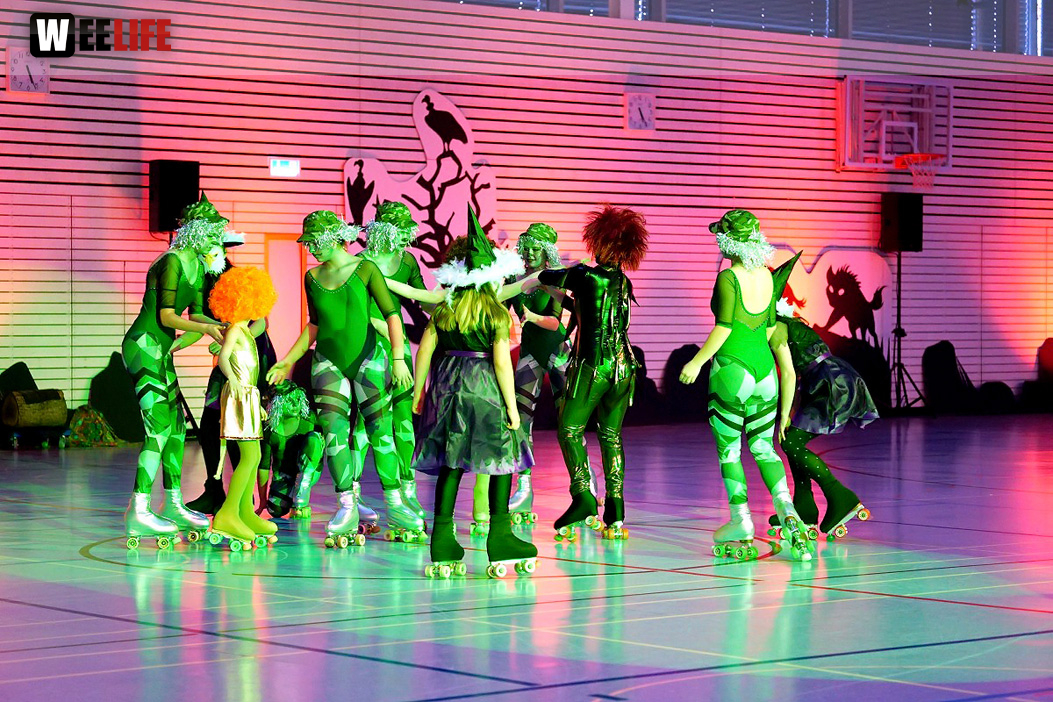 Die Macht auf 8 Rollen TSV Rollkunstlauf