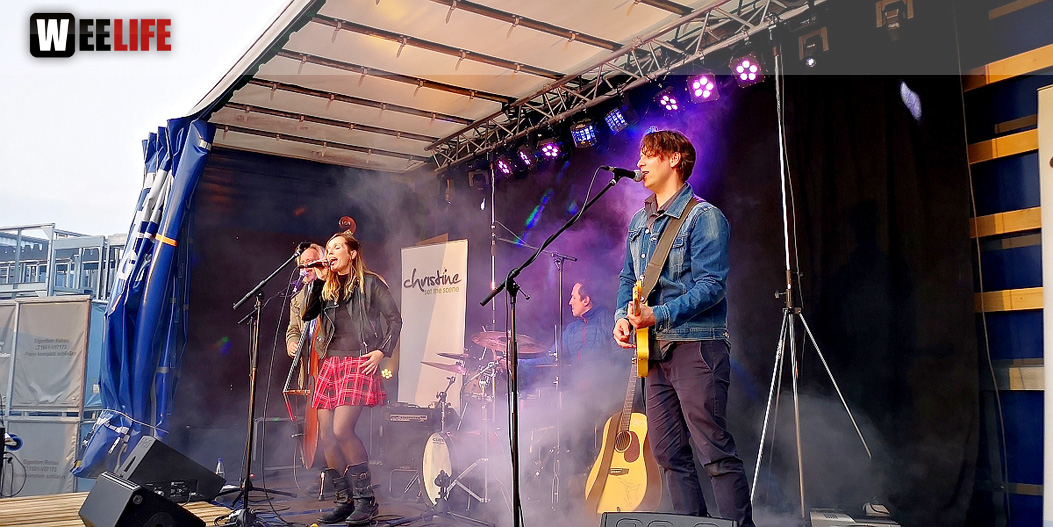Auftakt der InnenHofKonzerte 2019 Christine Set the Scene
