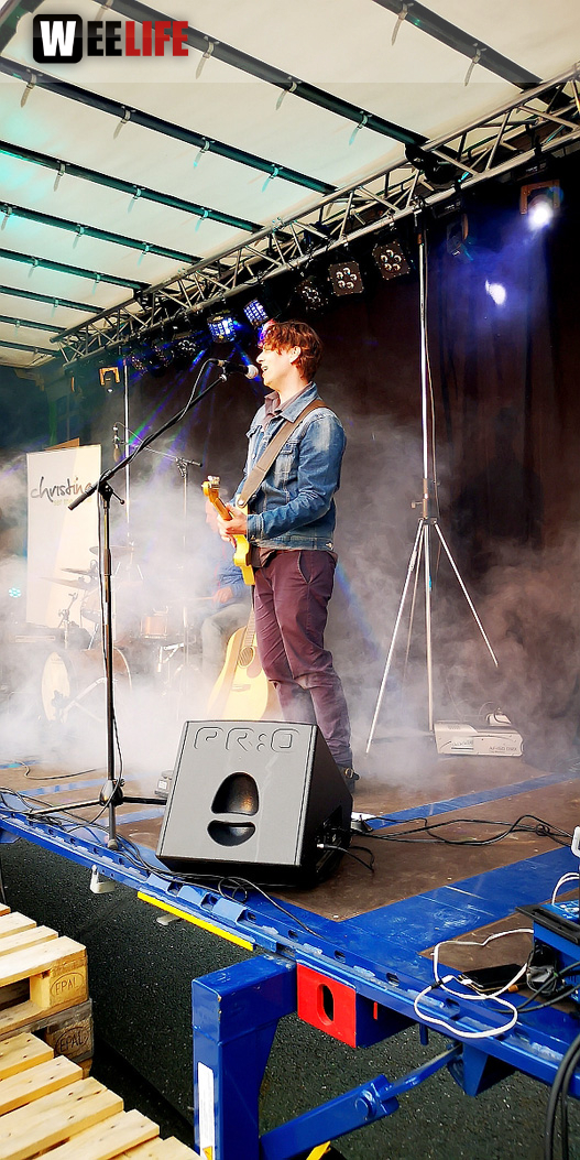 Auftakt der InnenHofKonzerte 2019 Christine Set the Scene