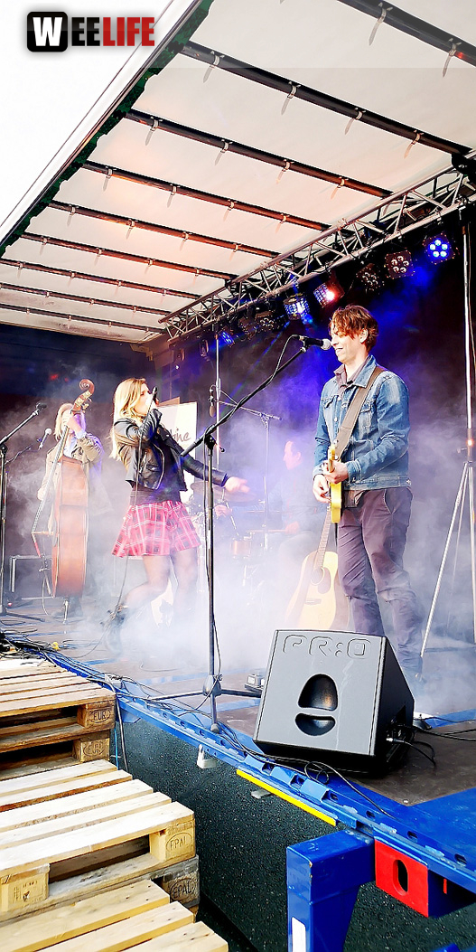 Auftakt der InnenHofKonzerte 2019 Christine Set the Scene