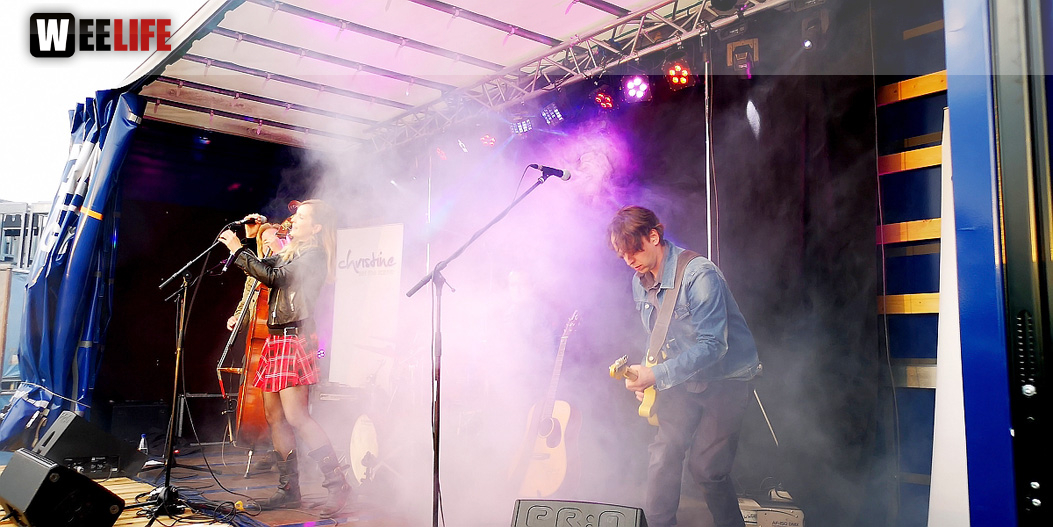 Auftakt der InnenHofKonzerte 2019 Christine Set the Scene