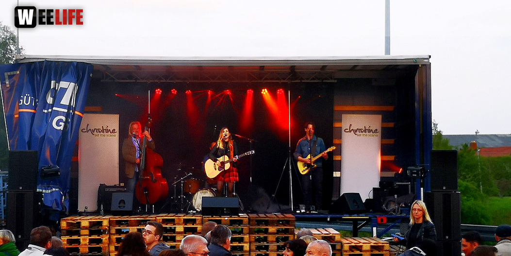 Auftakt der InnenHofKonzerte 2019 Christine Set the Scene
