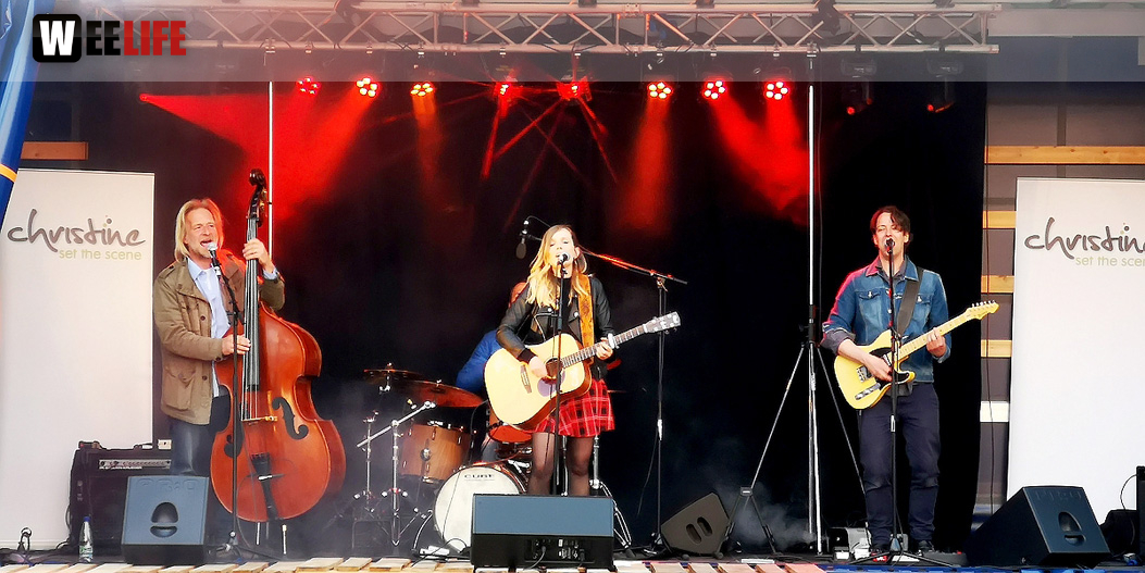 Auftakt der InnenHofKonzerte 2019 Christine Set the Scene