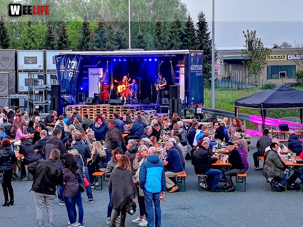 Auftakt der InnenHofKonzerte 2019 Christine Set the Scene