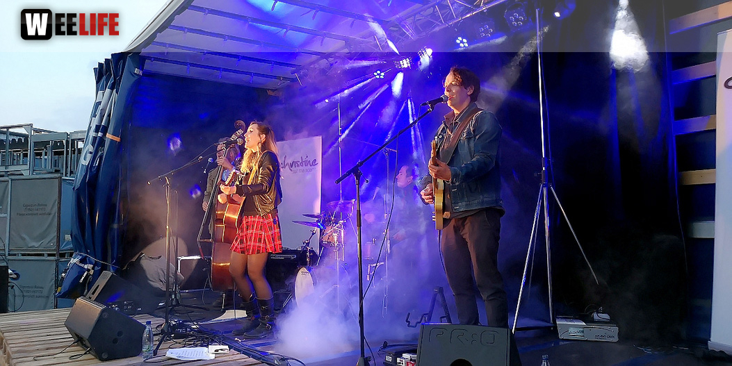 Auftakt der InnenHofKonzerte 2019 Christine Set the Scene