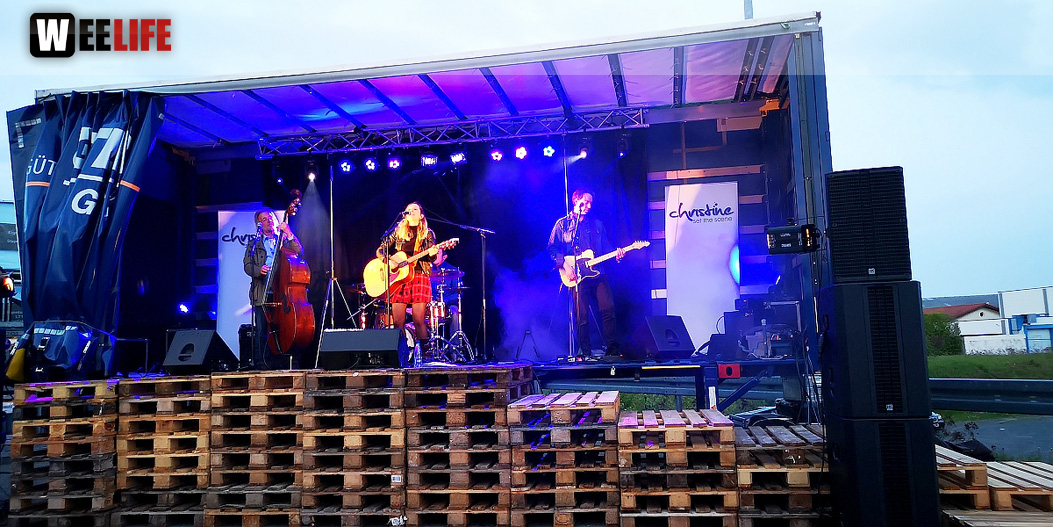 Auftakt der InnenHofKonzerte 2019 Christine Set the Scene