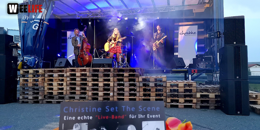 Auftakt der InnenHofKonzerte 2019 Christine Set the Scene
