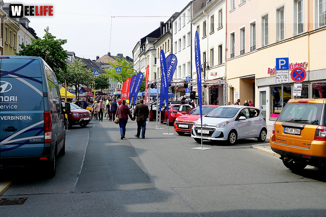 Boxenstopp Autoschau Hofer Stadt und Bürgerfest 2019 