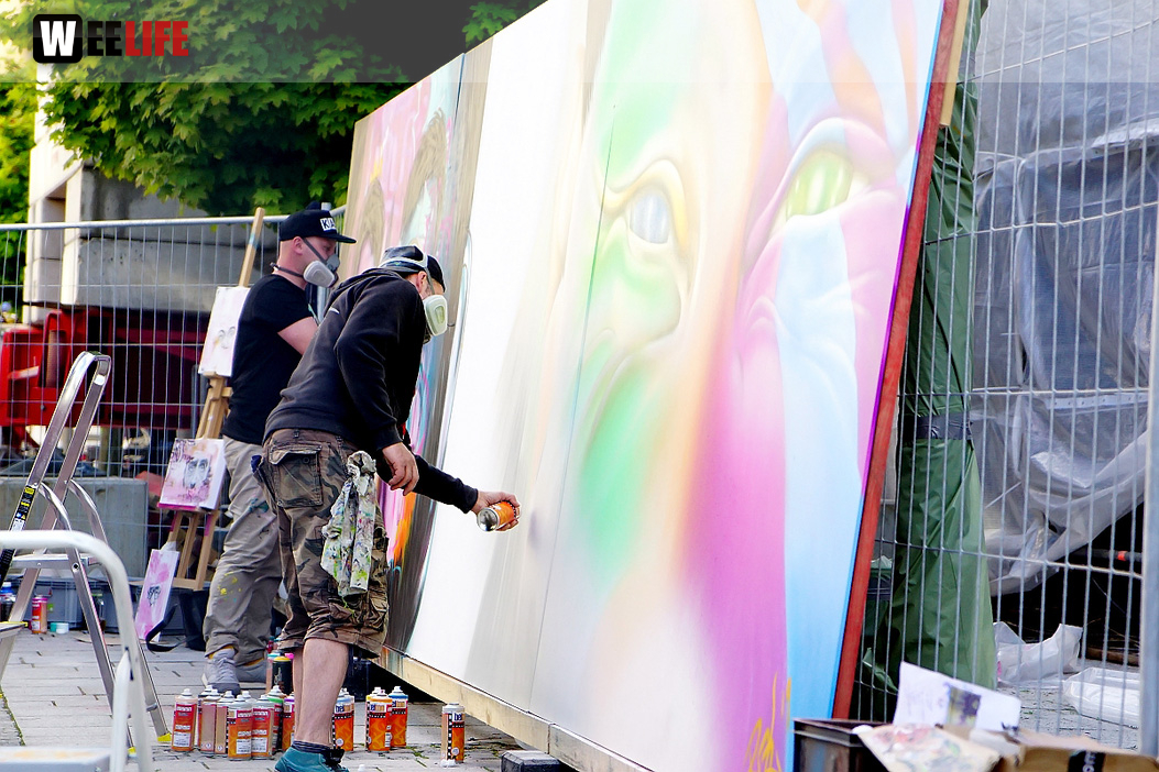 Boxenstopp Autoschau Hofer Stadt und Bürgerfest 2019 