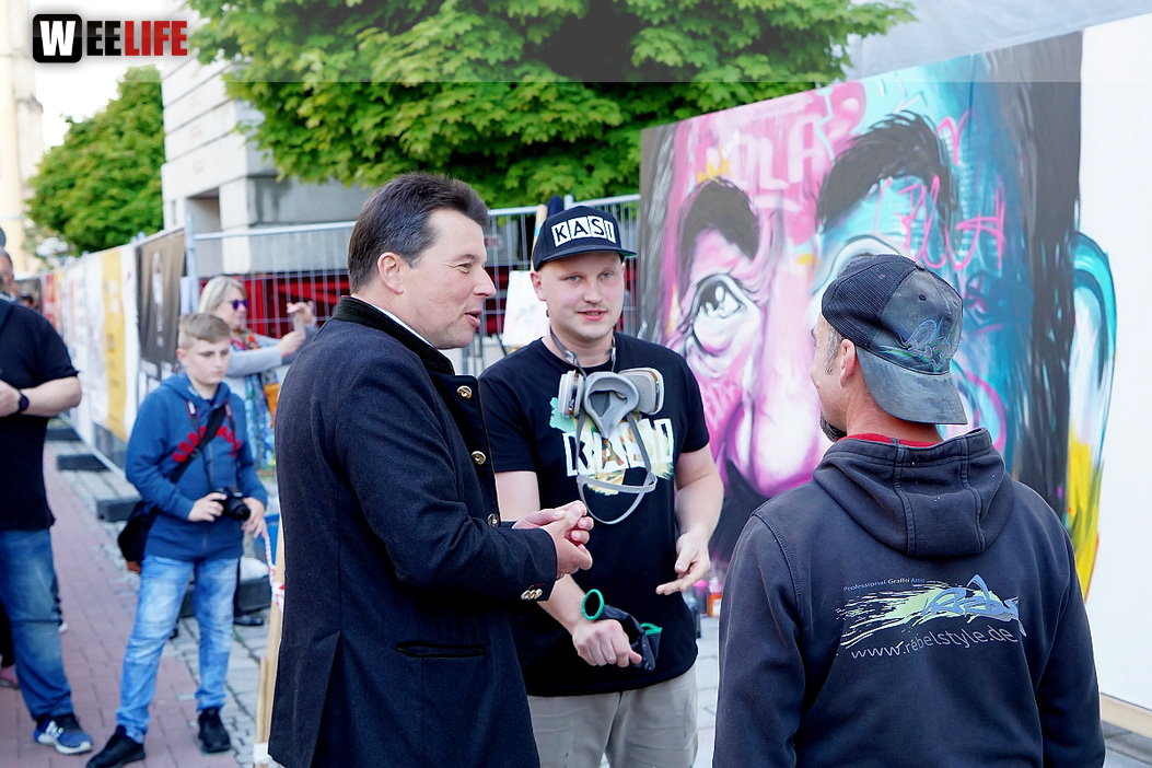 Boxenstopp Autoschau Hofer Stadt und Bürgerfest 2019 