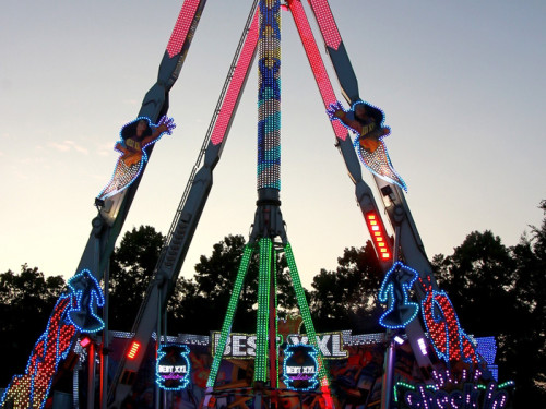 Letzte Vorbereitung  Hofer Volksfest Tag 1 – Foto 2