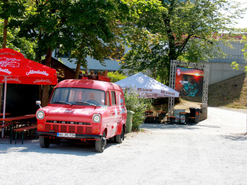 Letzte Vorbereitung  Hofer Volksfest Tag 1 – Foto 6